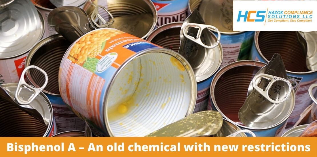 Bisphenol A – An old chemical with new restrictions
