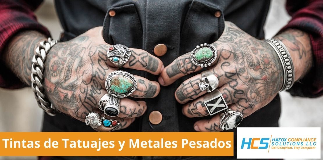 Tintas de Tatuajes y Metales Pesados