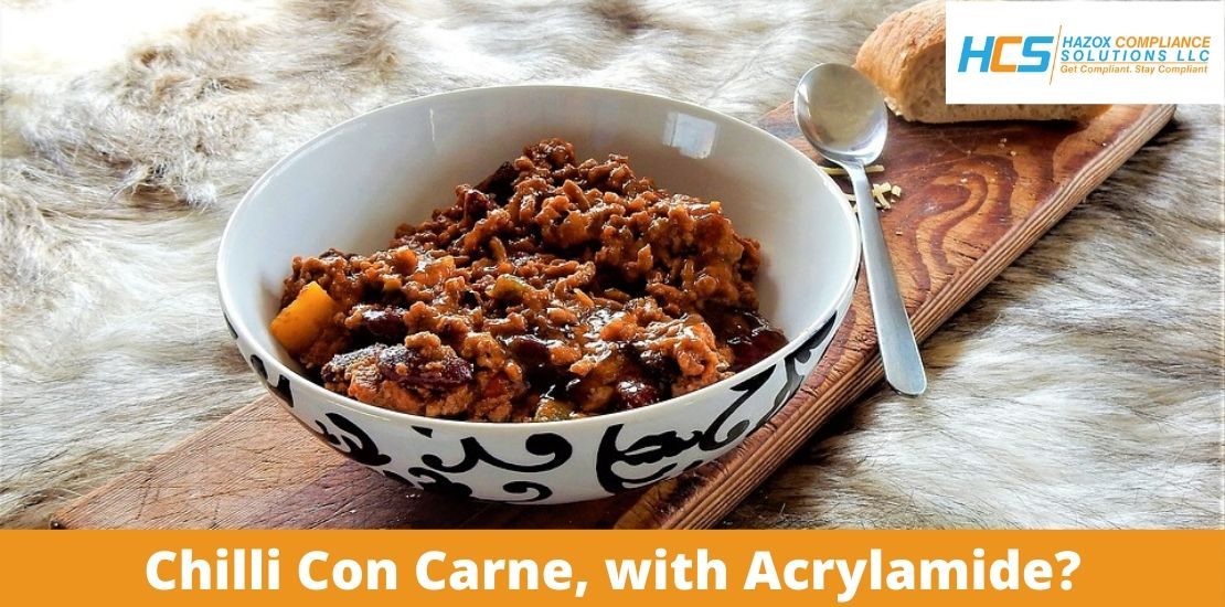 Chilli Con Carne, with Acrylamide
