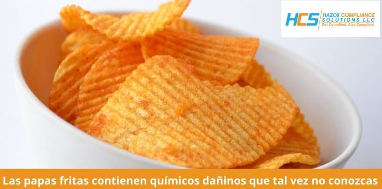 Las papas fritas contienen químicos dañinos que tal vez no conozcas