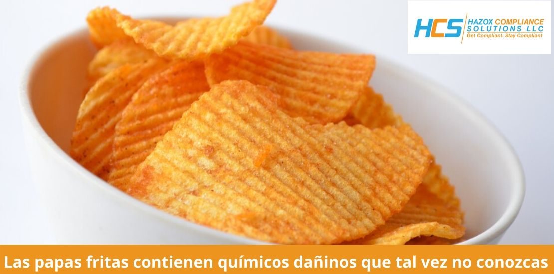 Las papas fritas contienen químicos dañinos que tal vez no conozcas