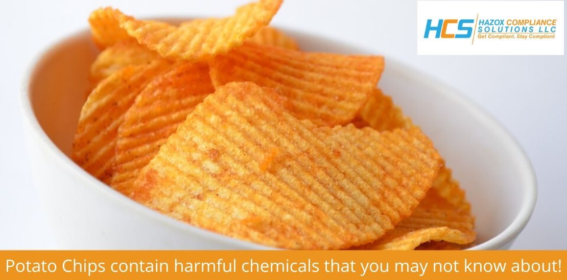 Potato Chips contain harmful chemicals like acrylamide that you may not know about!